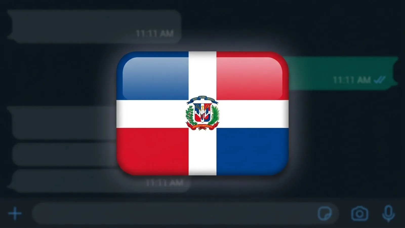 Dominican Flag Emoji