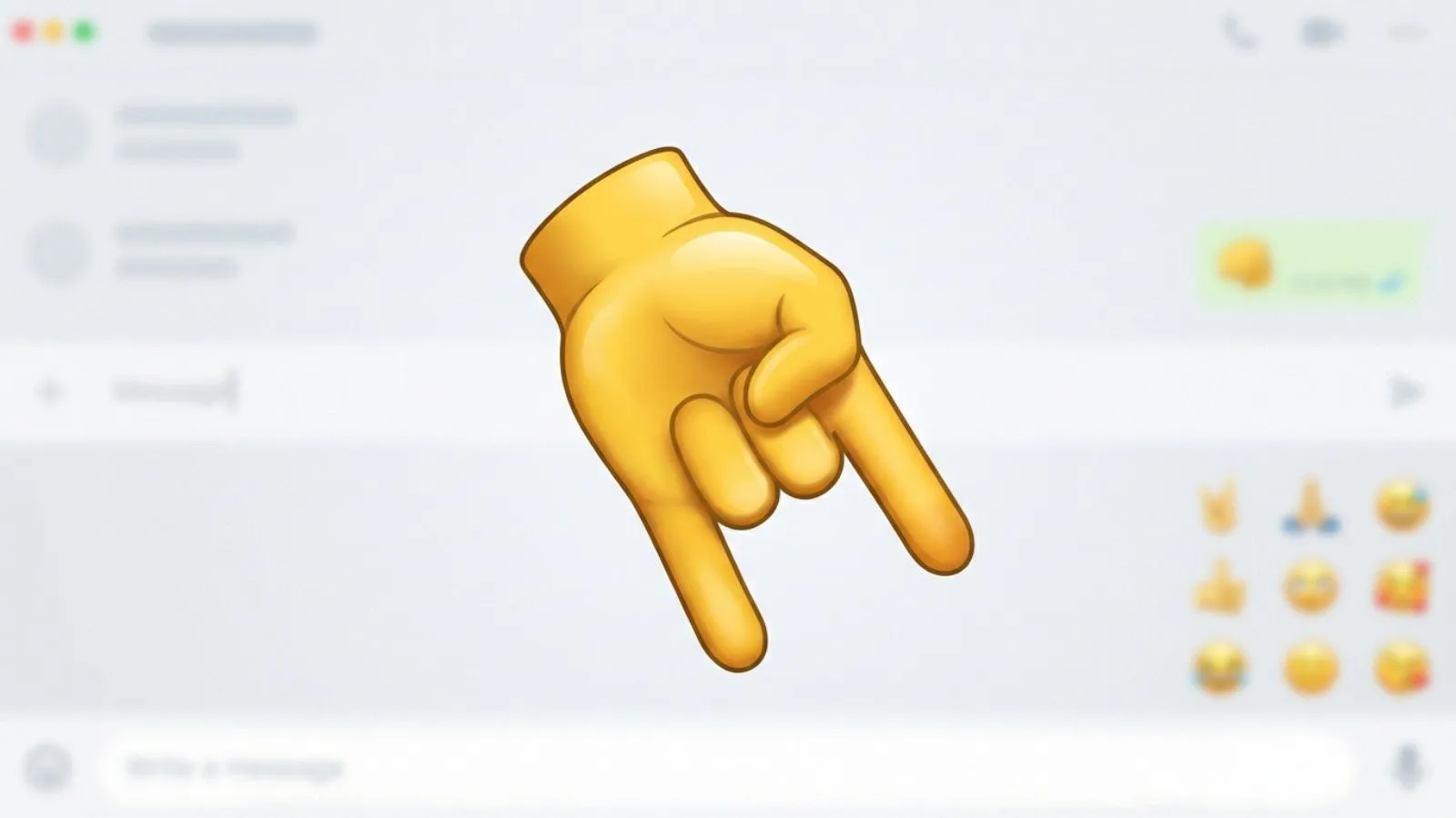 Horns Down Emoji
