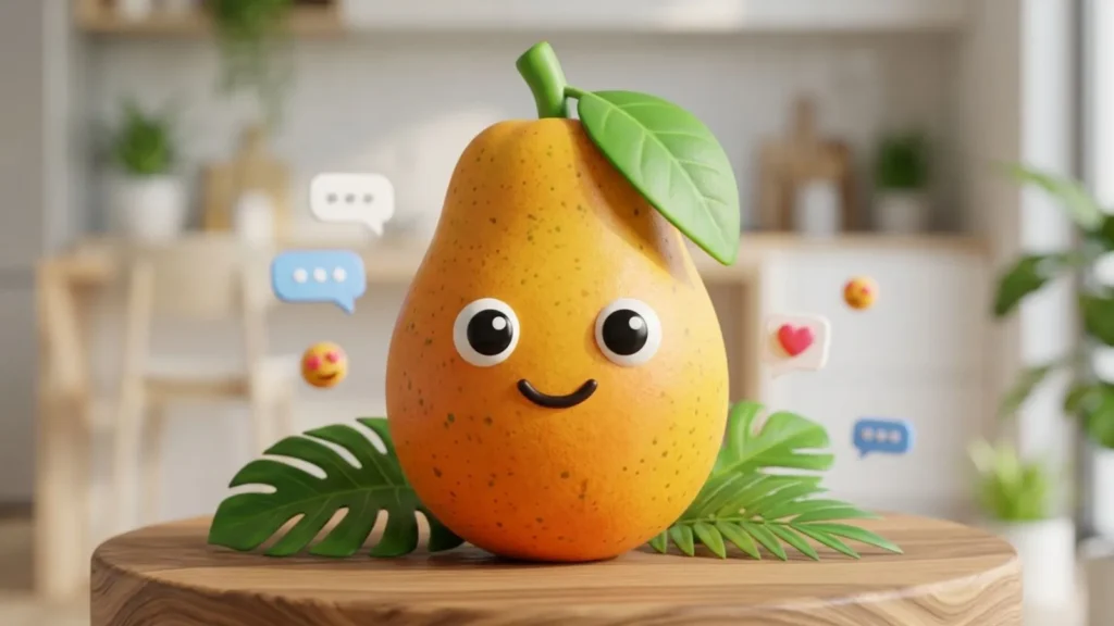 How to use Papaya Emoji