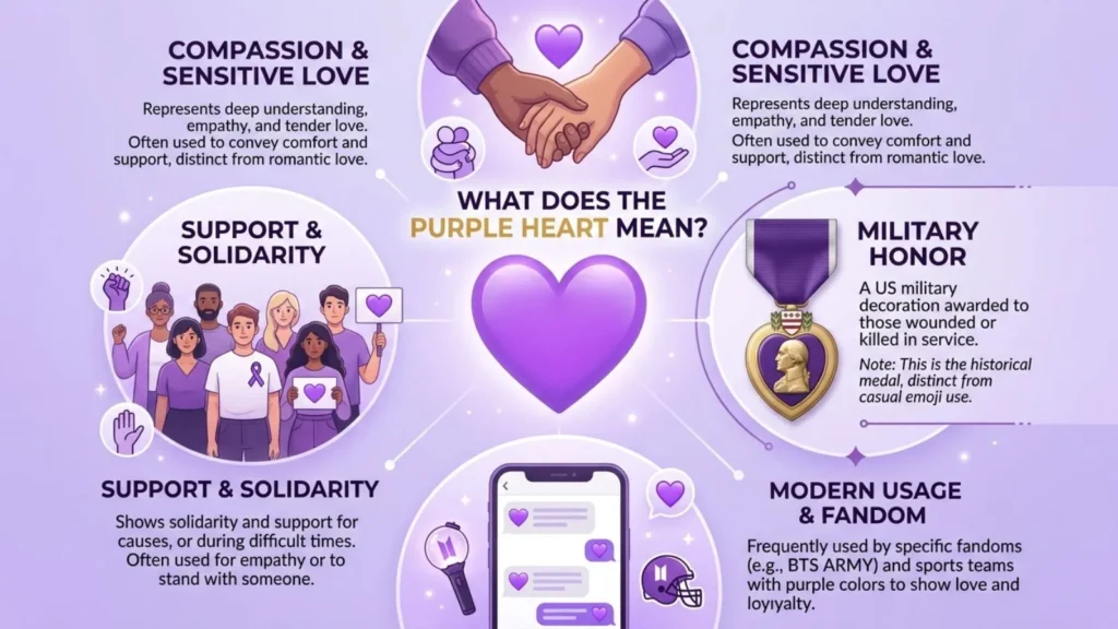 
What Does Purple Heart Mean