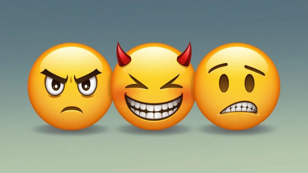 3 Emoji Mean