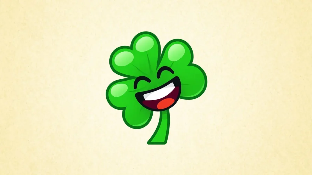  4 Leaf Clover Emoji