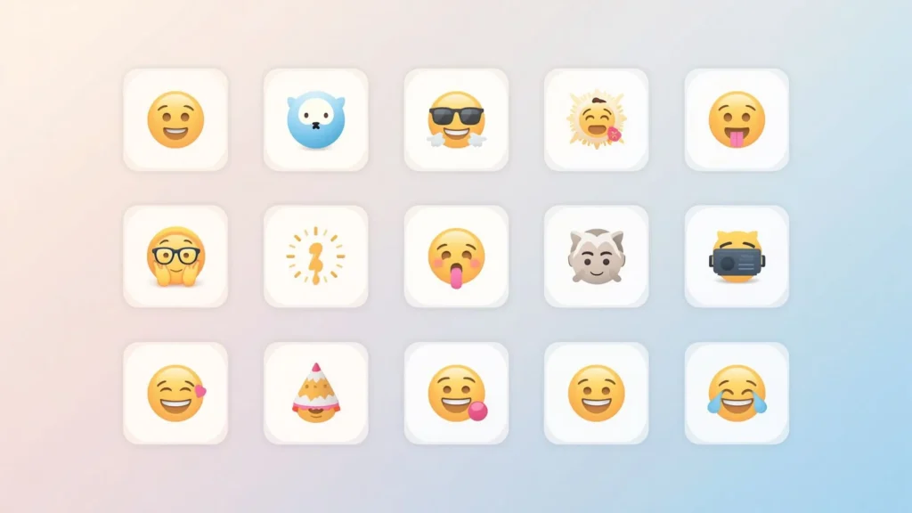 Aesthetic Emoji Ideas for Social Media