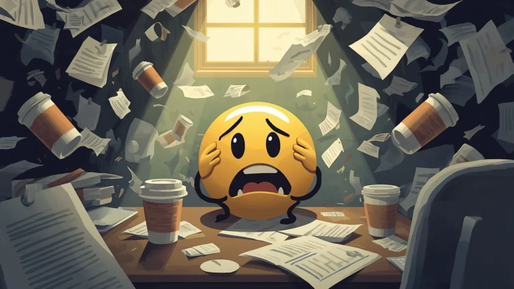 Busy Emoji Mean