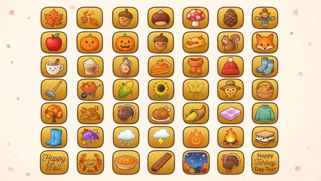 Fall Emoji Mean