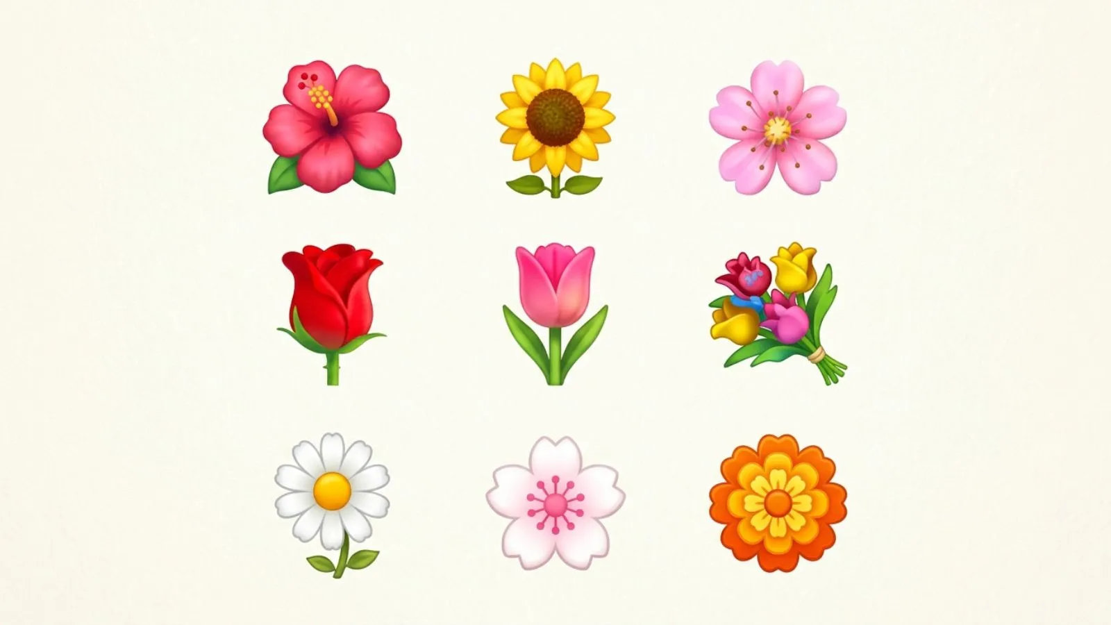 Flowers Emoji
