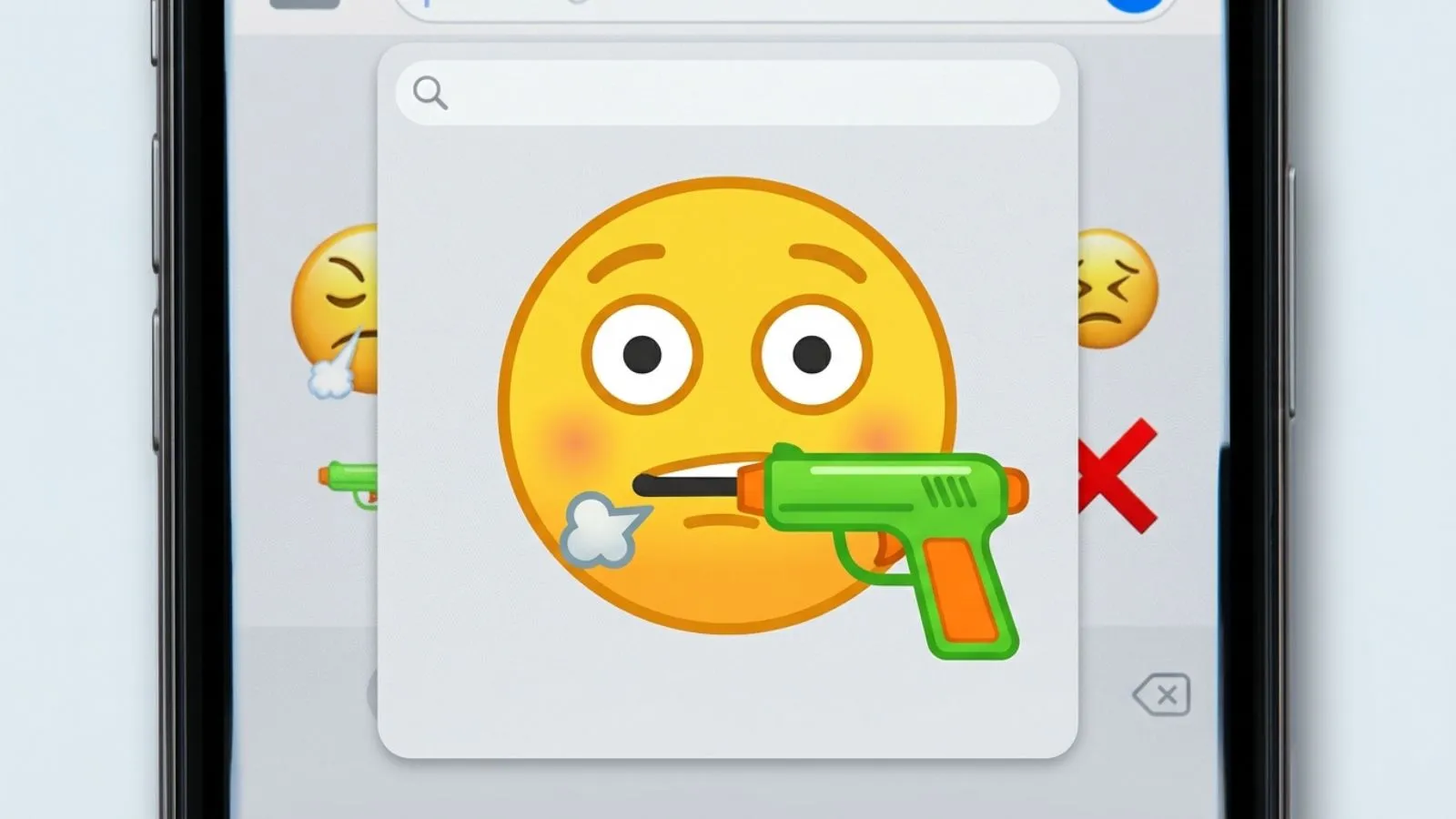 Gun In Mouth Emoji