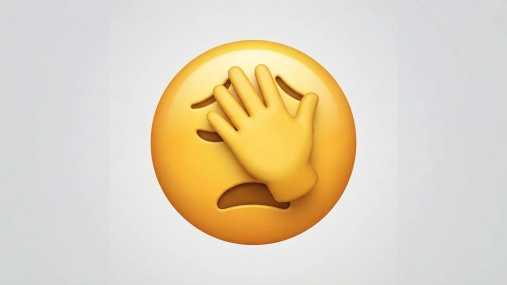 Hand Over Face Emoji Mean