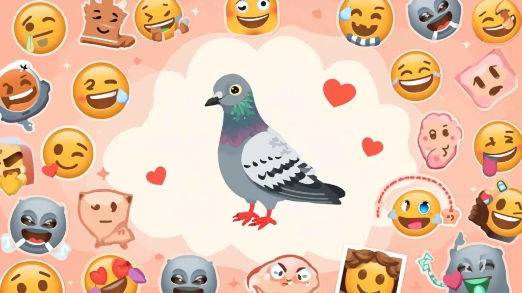 How to use Pigeon Emoji