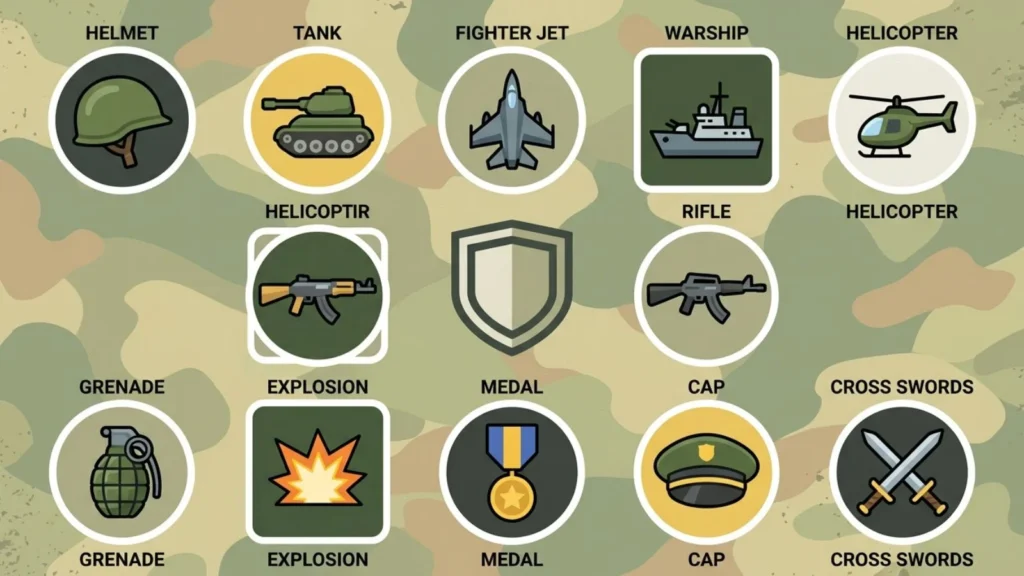 Military Emoji Mean