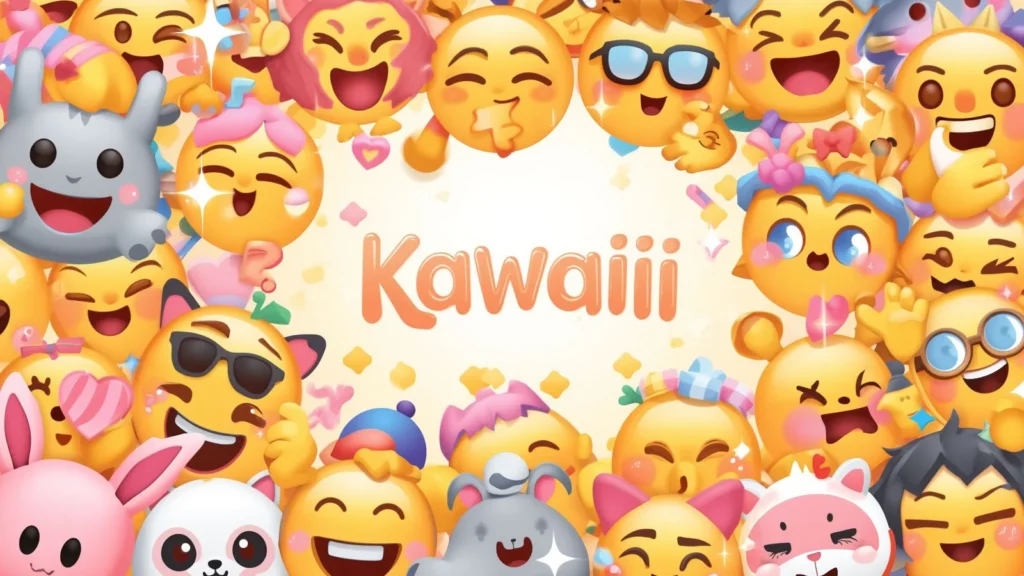Popular Kawaii Emojis