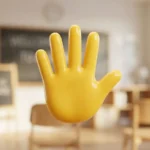 Raise Hand Emoji