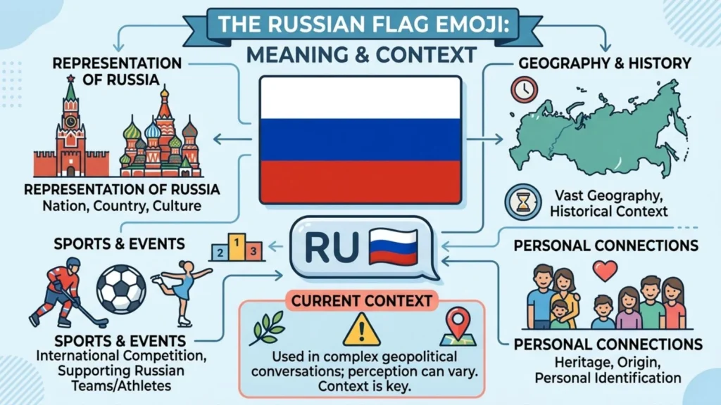  Russian Flag Emoji Mean