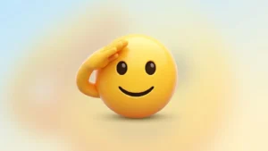 Salute Emoji Meaning