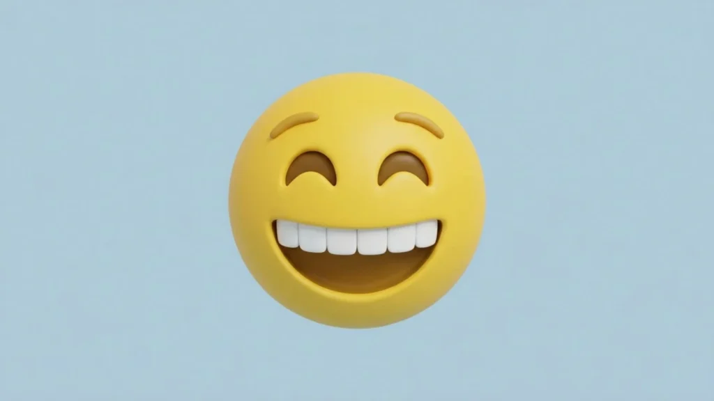 Smiling Emoji With Teeth Mean