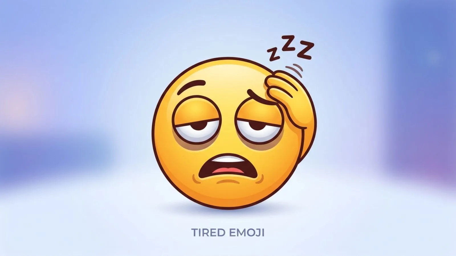 Tired Emoji Copy And Paste
