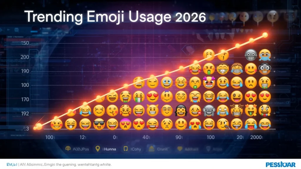Trending emoji usage in 2026
