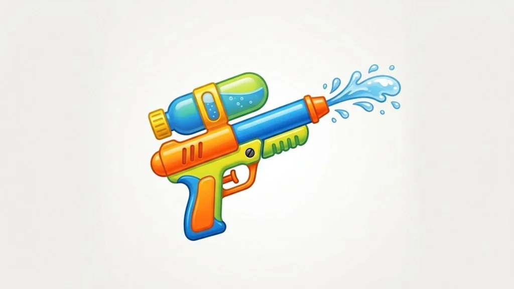 Water Gun Emoji Mean