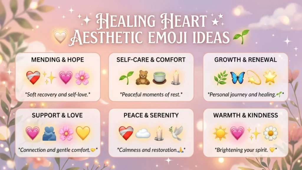 Aesthetic Emoji Ideas for Social Media