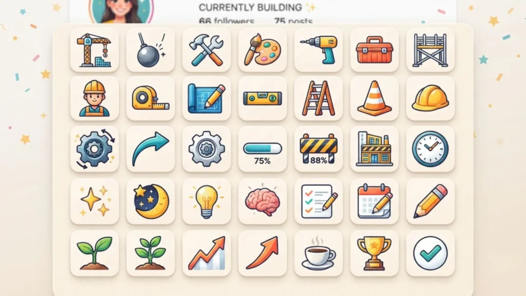 Aesthetic Emoji Ideas for Social Media
