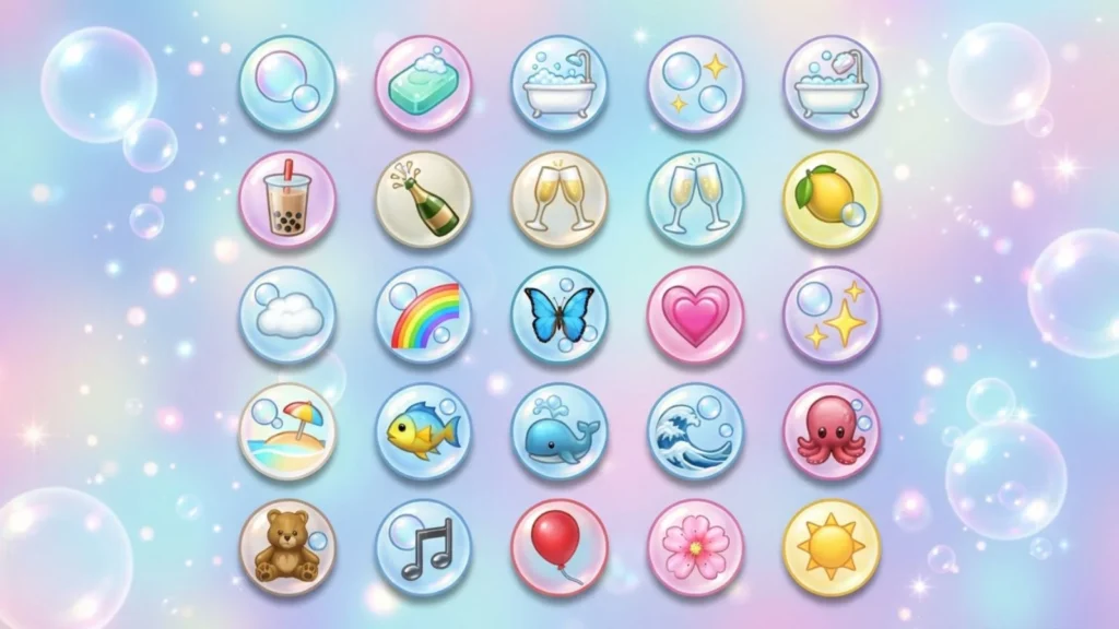 Aesthetic Emoji Ideas for Social Media