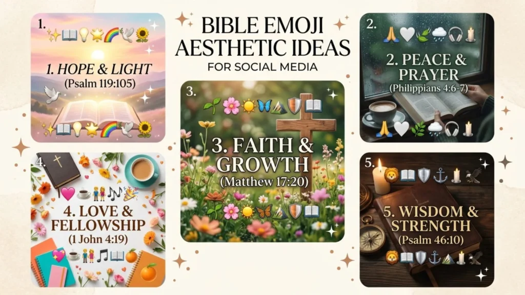 Aesthetic Emoji Ideas for Social Media