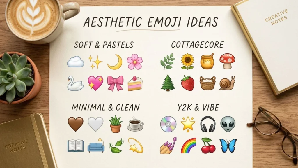 Aesthetic Emoji Ideas for Social Media