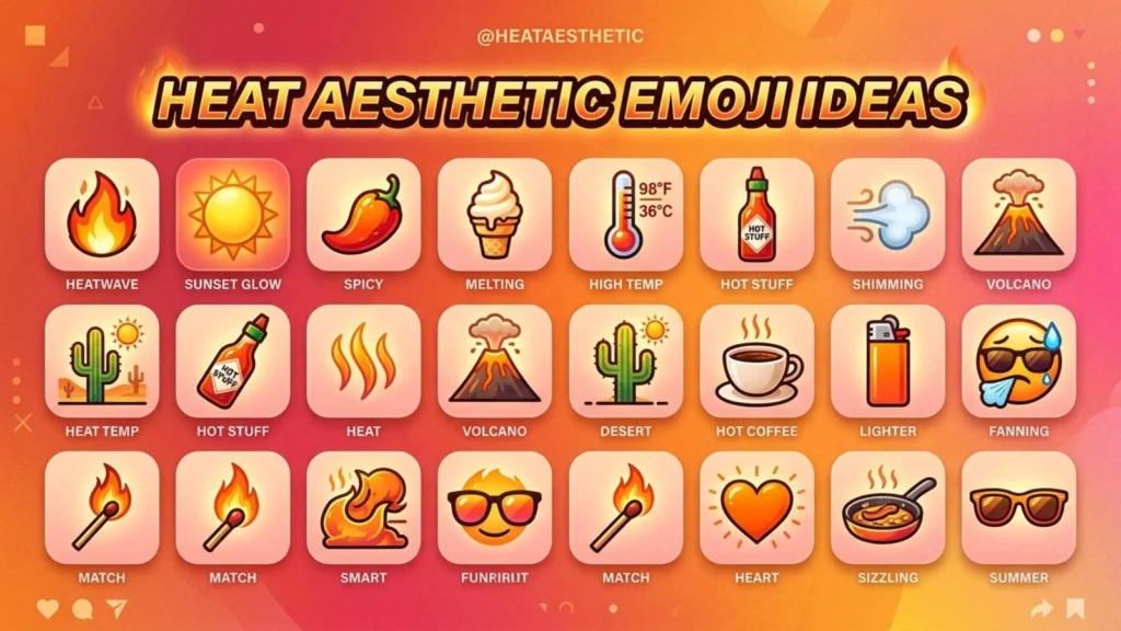 Aesthetic Emoji Ideas for Social Media