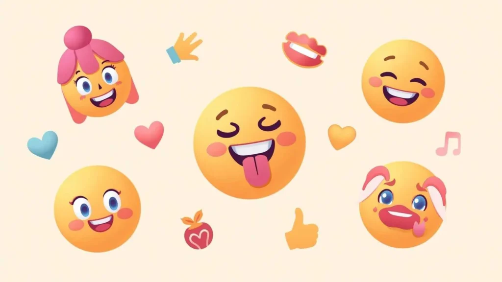 Aesthetic emoji ideas for social media