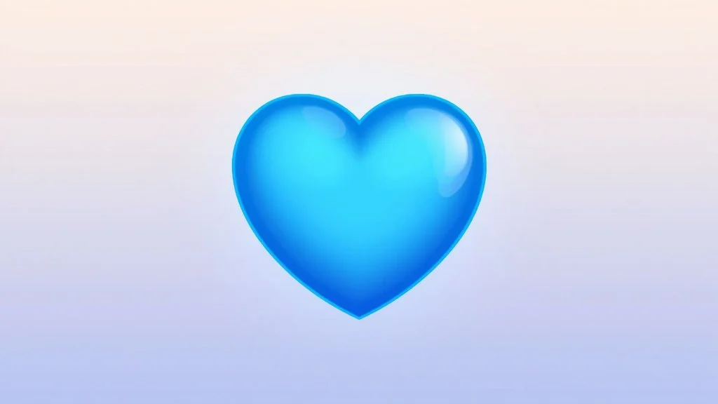 Blue Heart Emoji Meaning