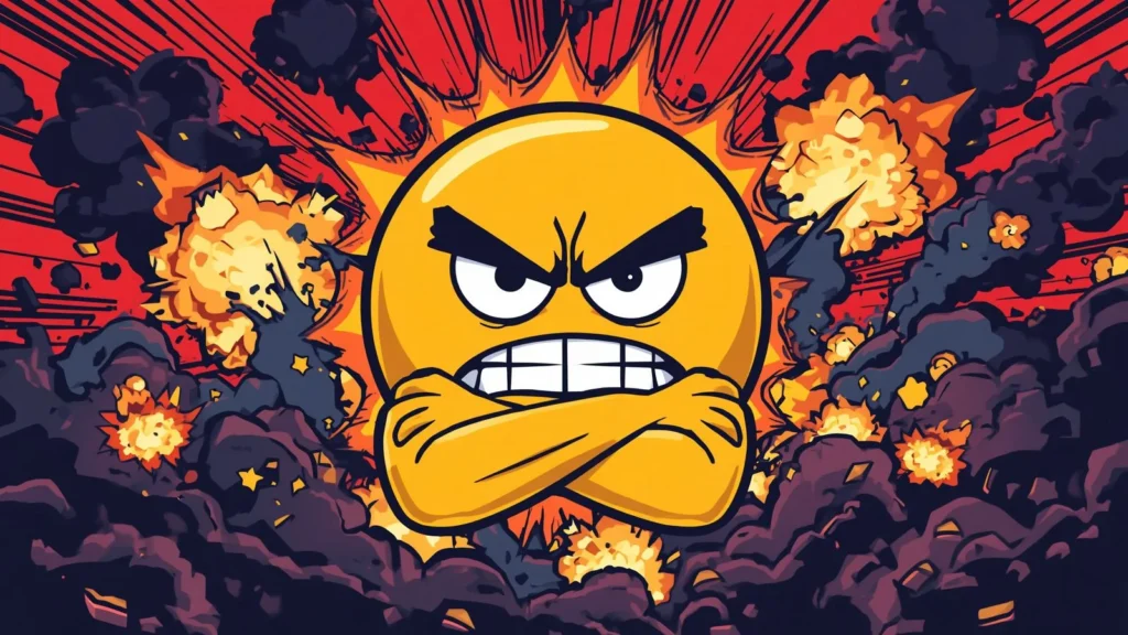 Brave Emoji Mean
