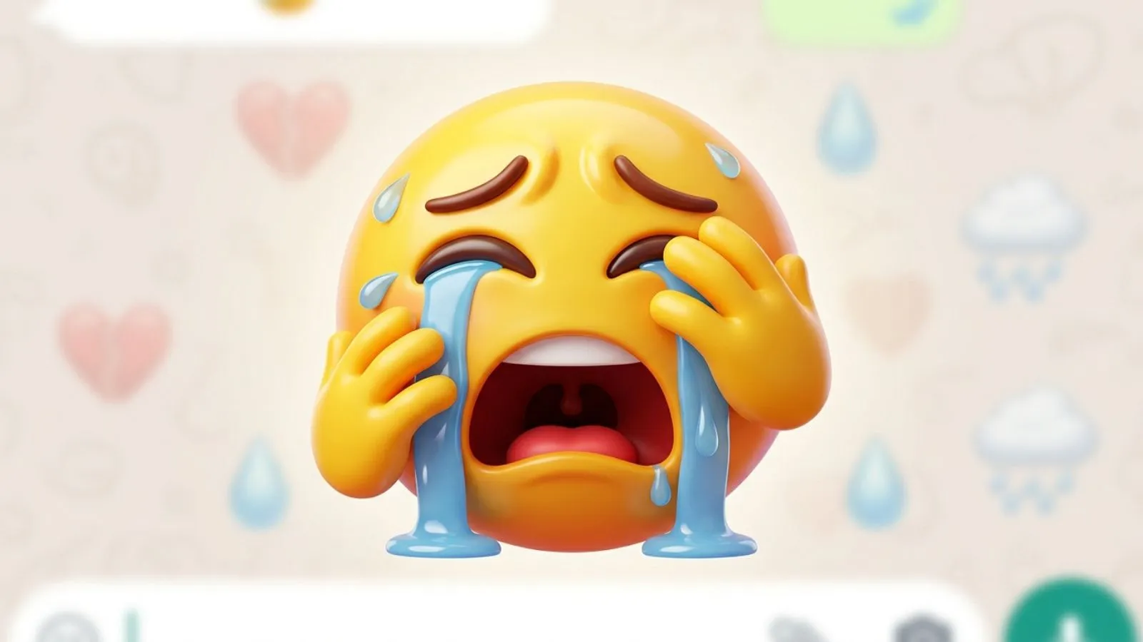 Crying Emoji With Hands