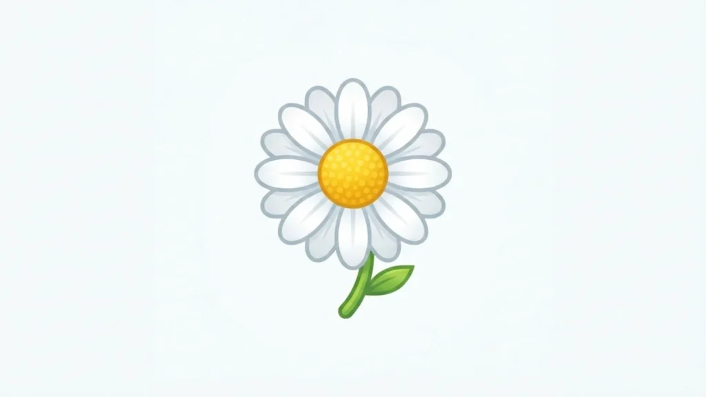 Daisy Emoji Mean