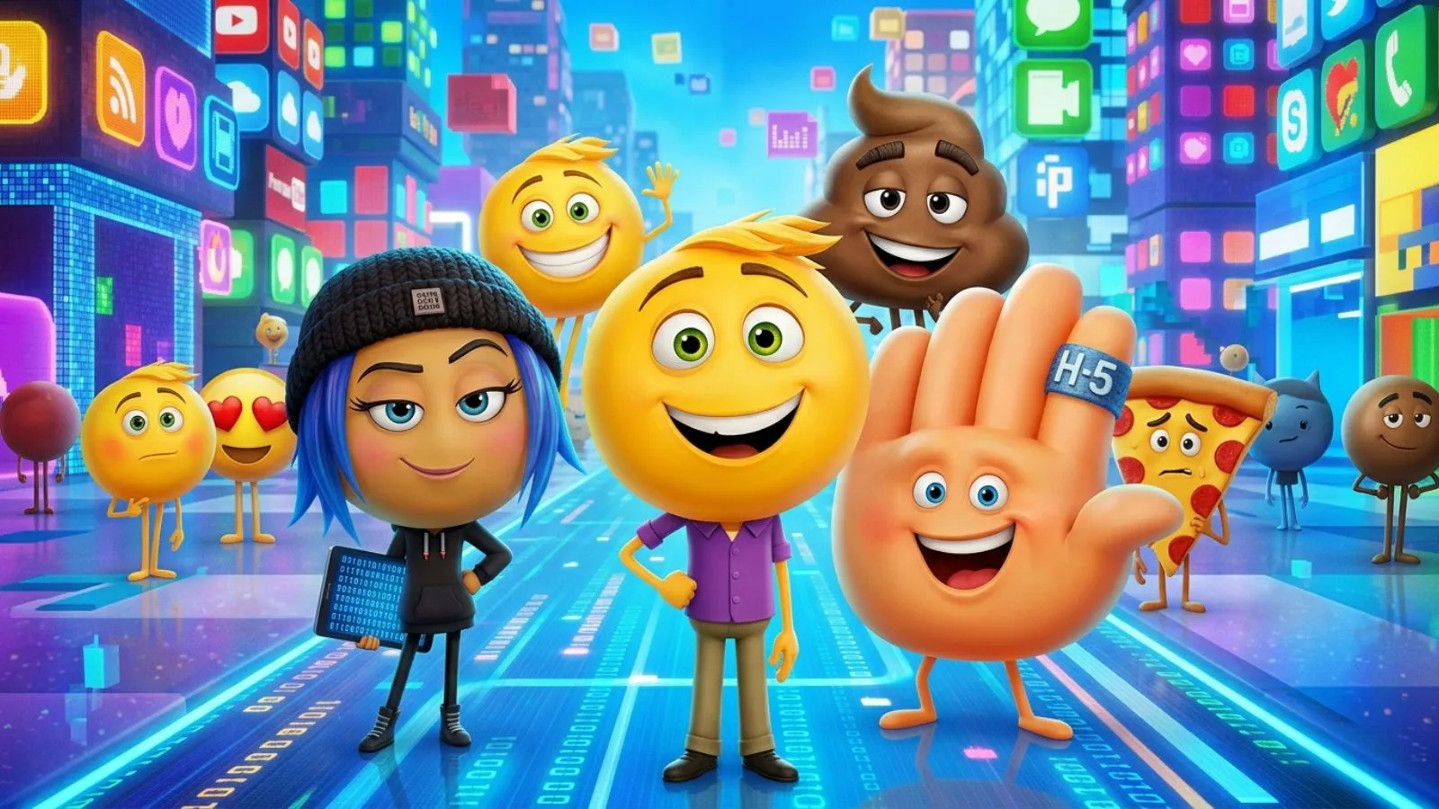 Emoji Movie Characters