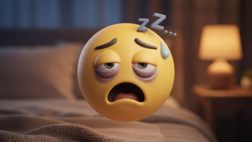 Emoji Tired Mean