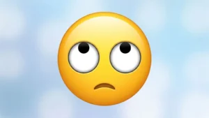 Eye Rolling Emoji