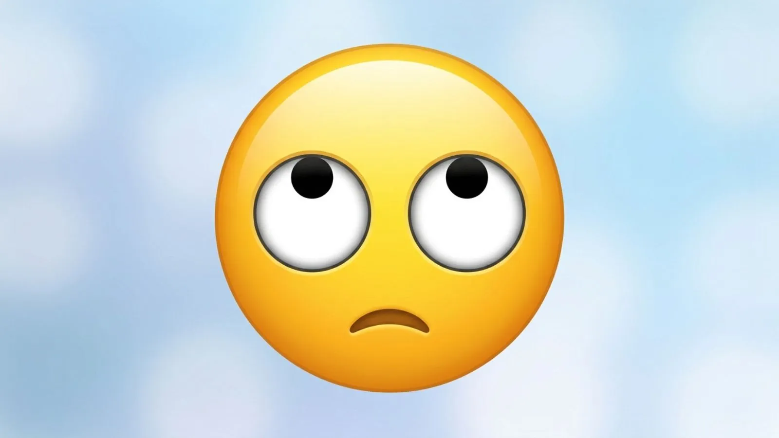 Eye Rolling Emoji