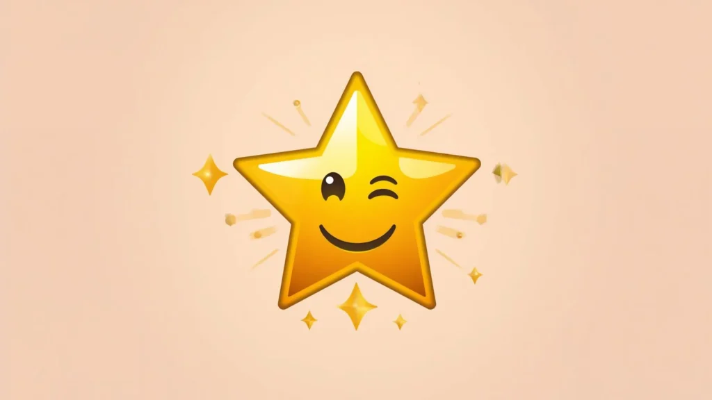 Gold Star Emoji Mean