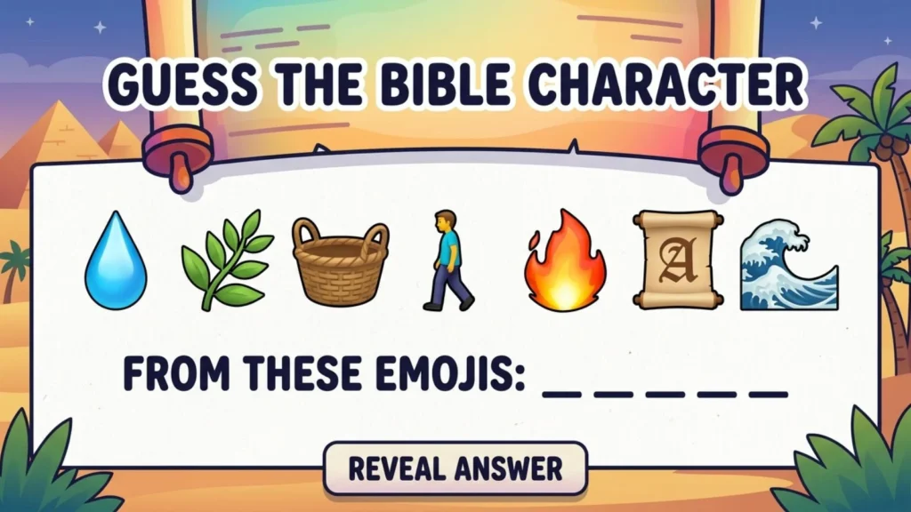 Guess the Bible Character Emoji