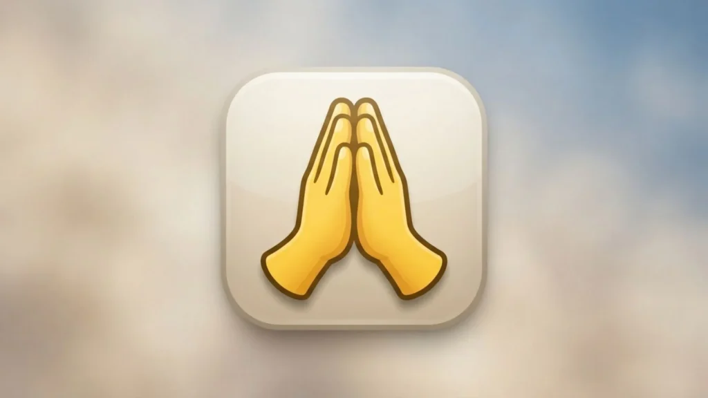  Hands Together Emoji Mean
