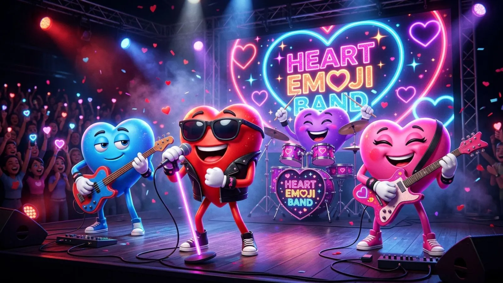 Heart Emoji Band