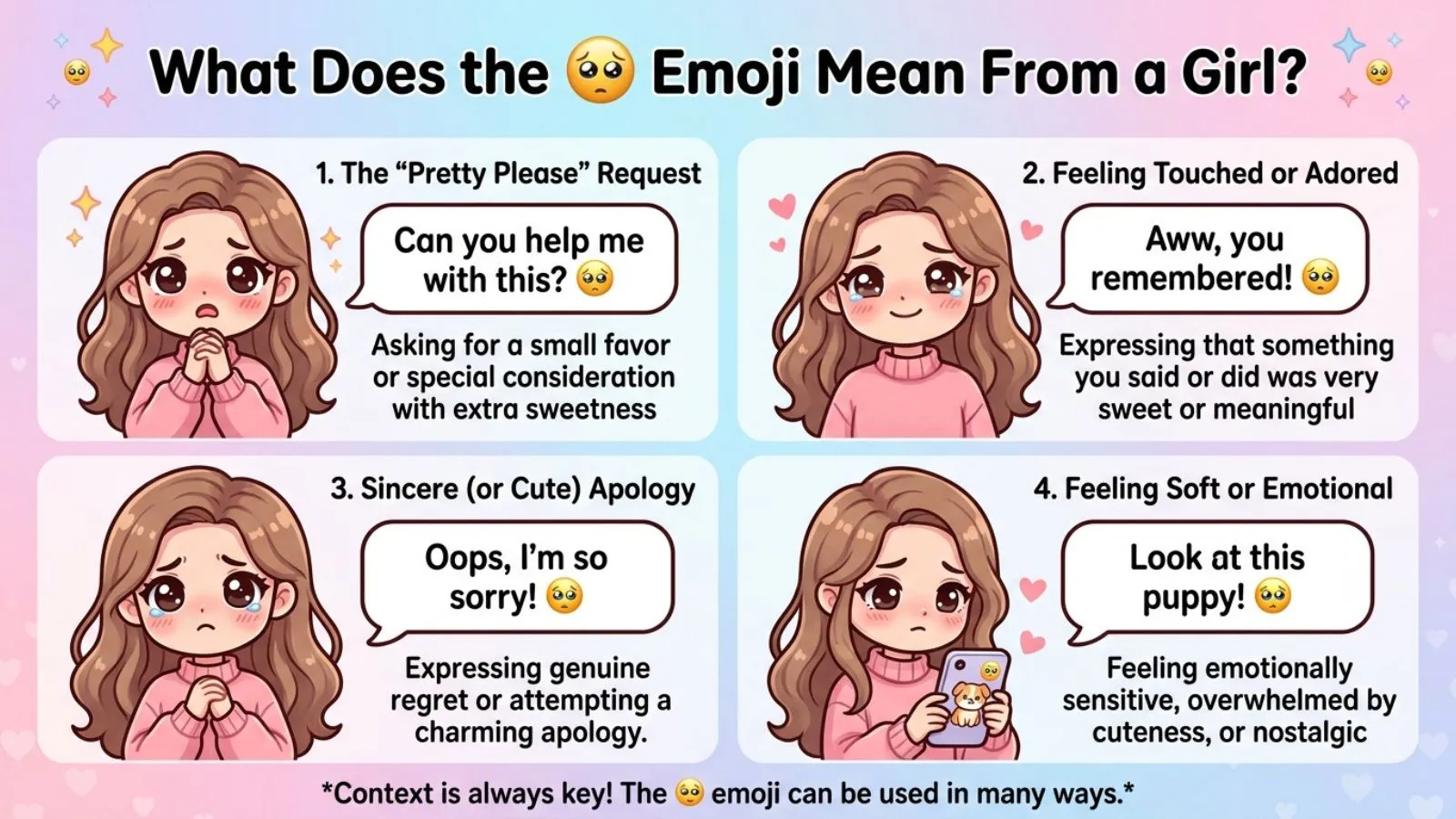 Meaning of This Emoji From A Girl