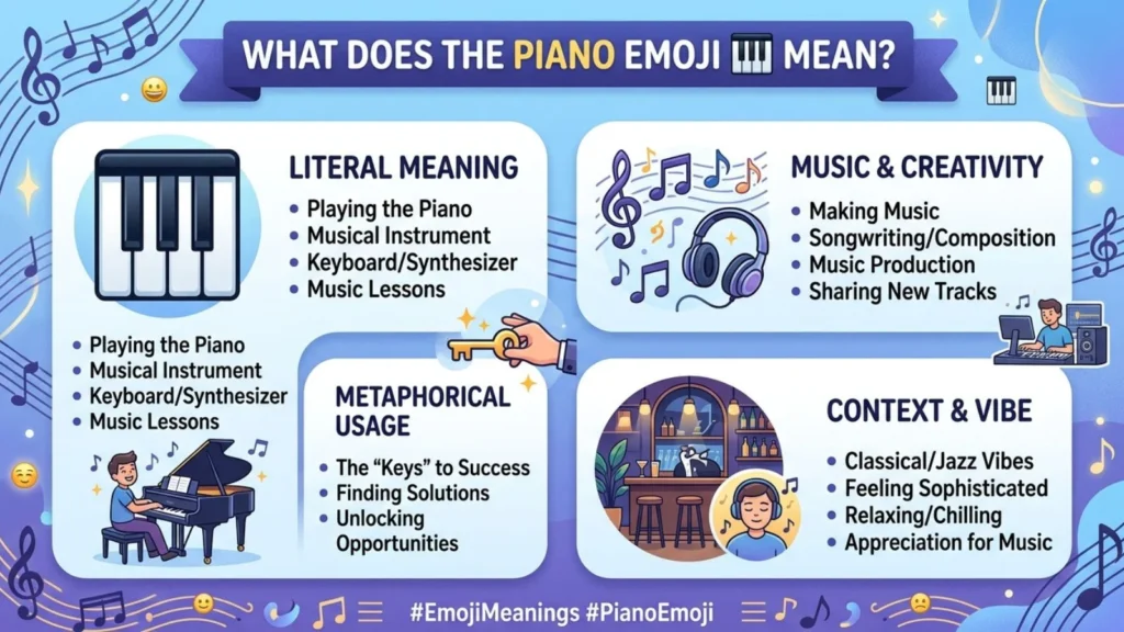 Piano Emoji Mean
