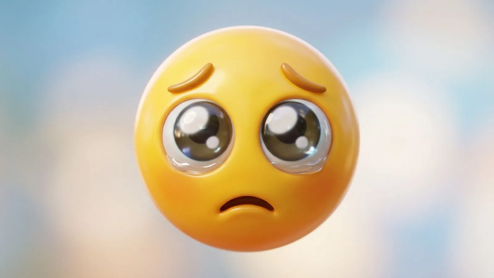 Pleading Eyes Emoji