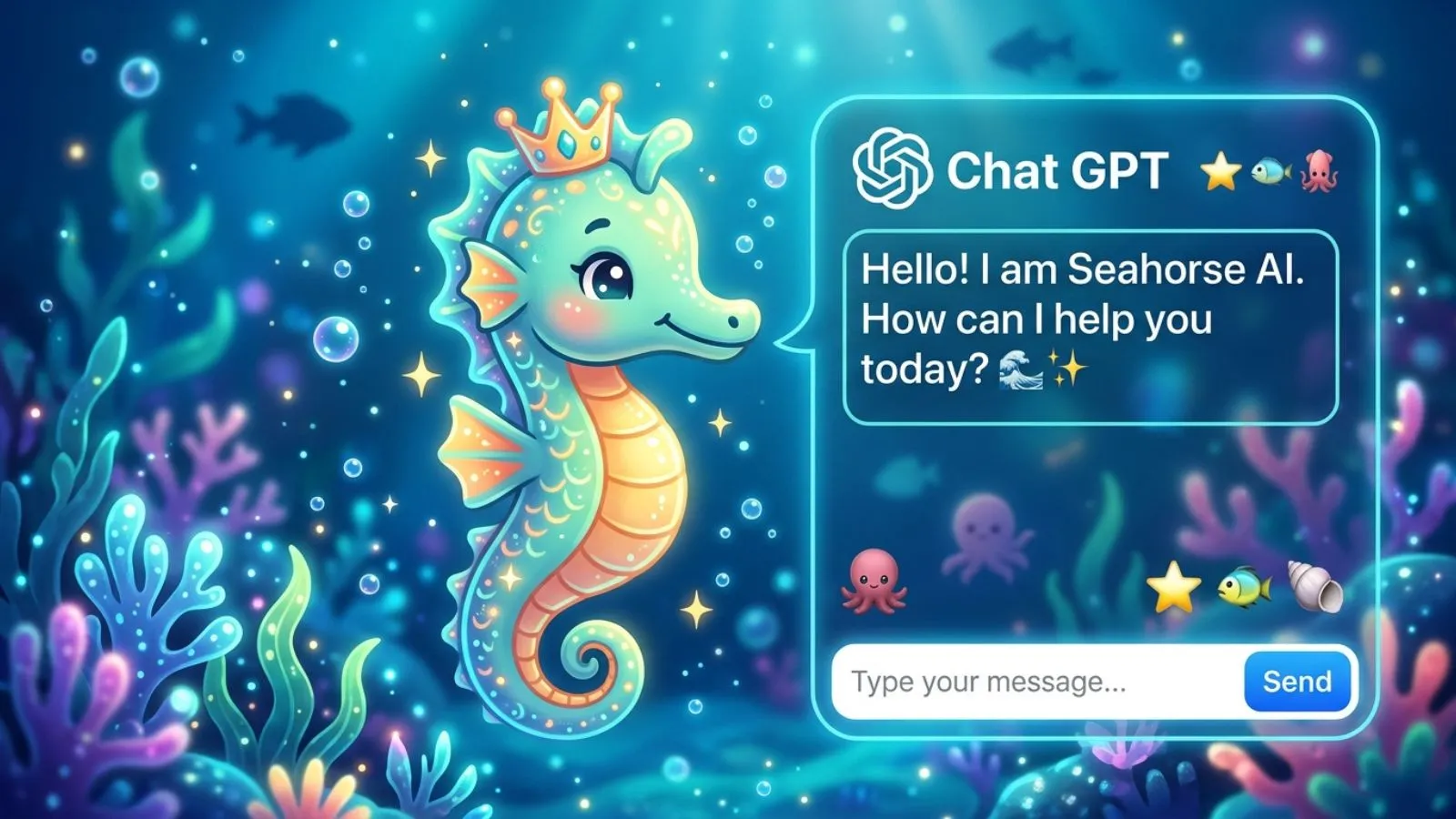 Seahorse Emoji Chatgpt