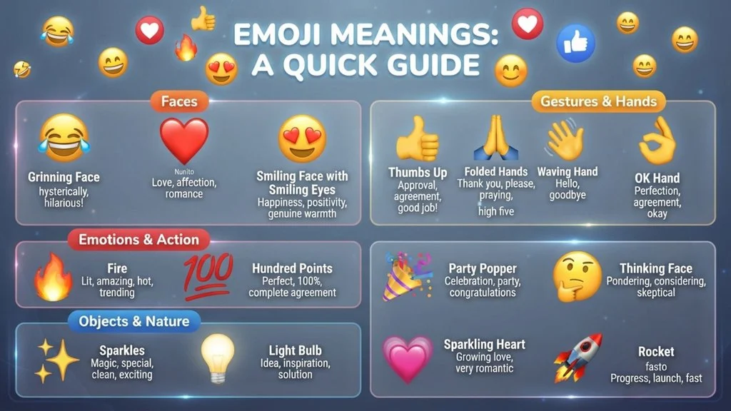  Significado Emoji mean