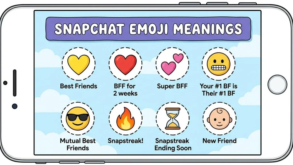 Snapchat Emoji Meanings