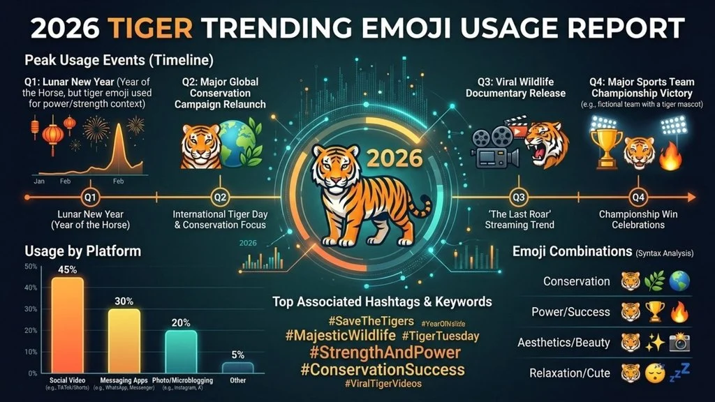 Trending emoji usage in 2026