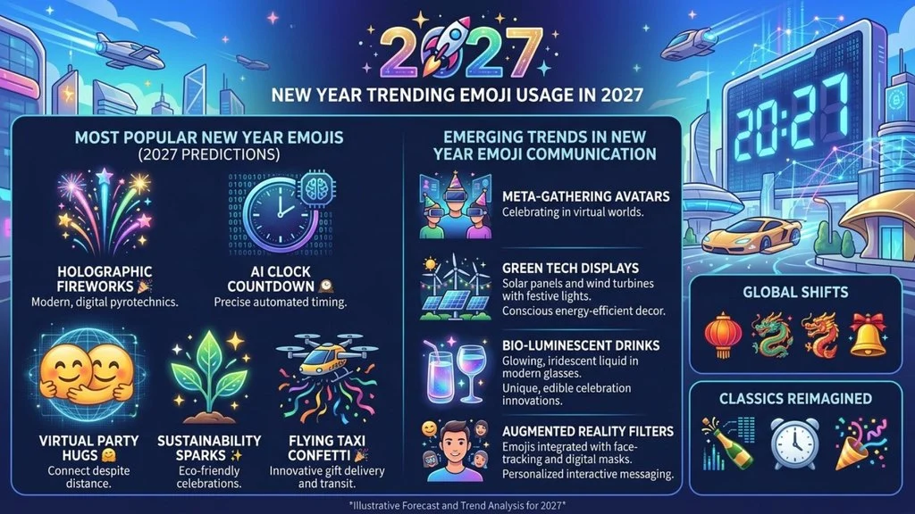 Trending Emoji Usage in 2027