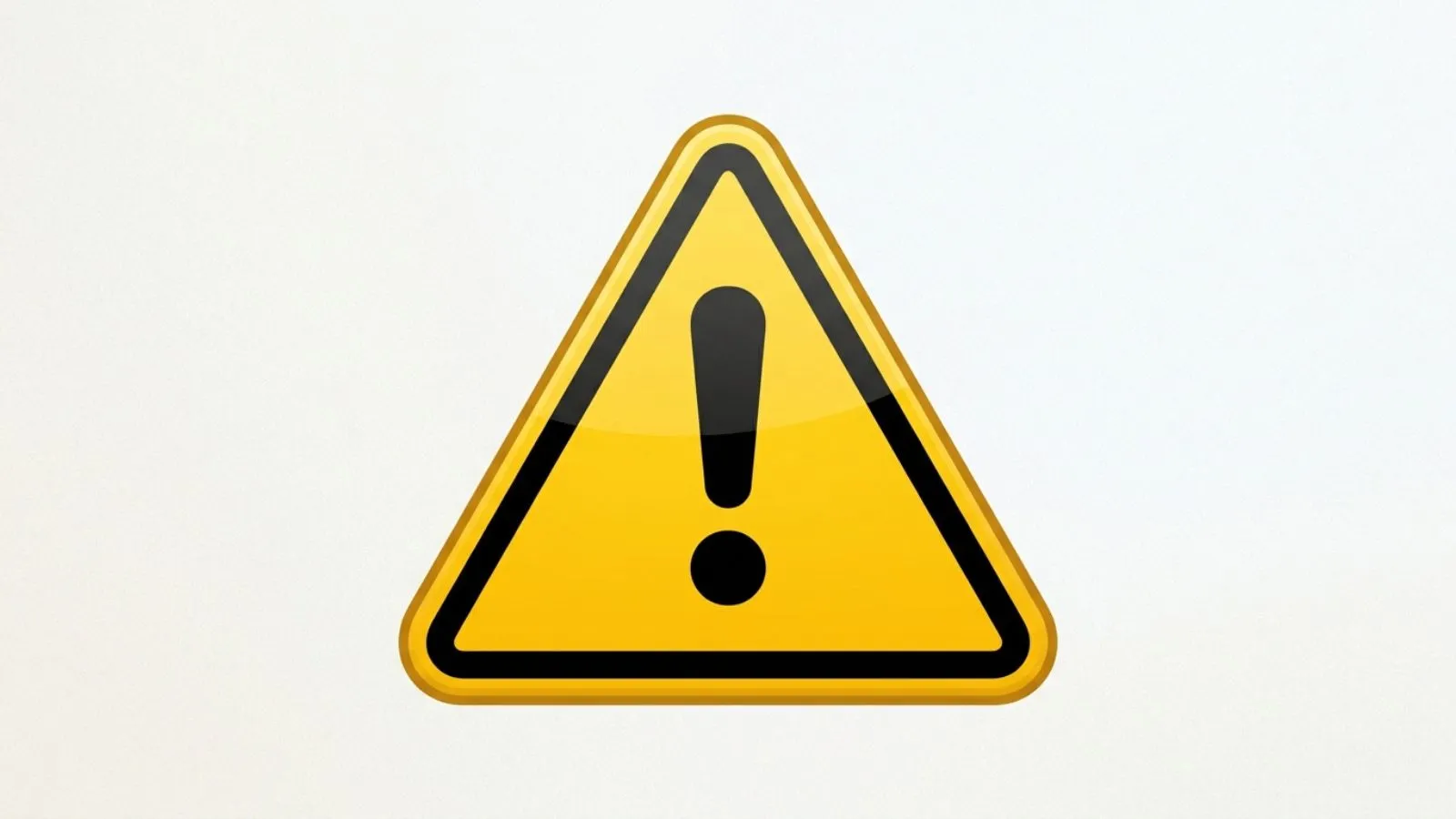 Warning Sign Emoji